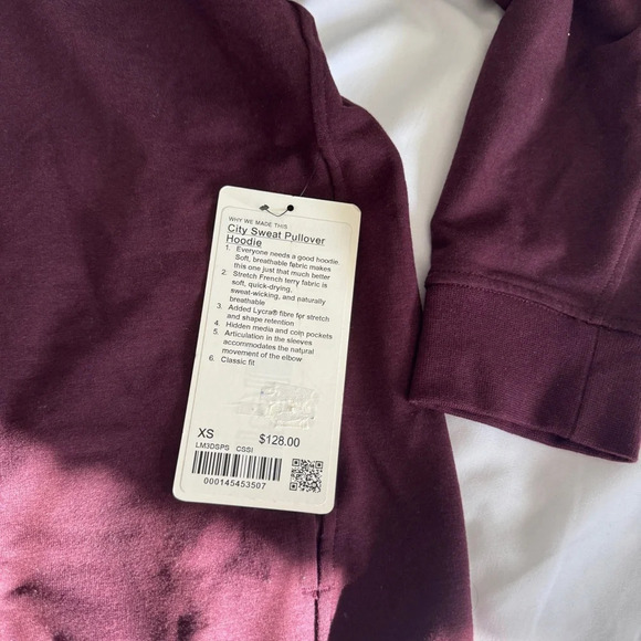 🆕💜 Lululemon City Sweat Pullover Hoodie - Cassis - Picture 5 of 10